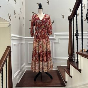 Flying Tomato Floral Midi Dress - Size Small